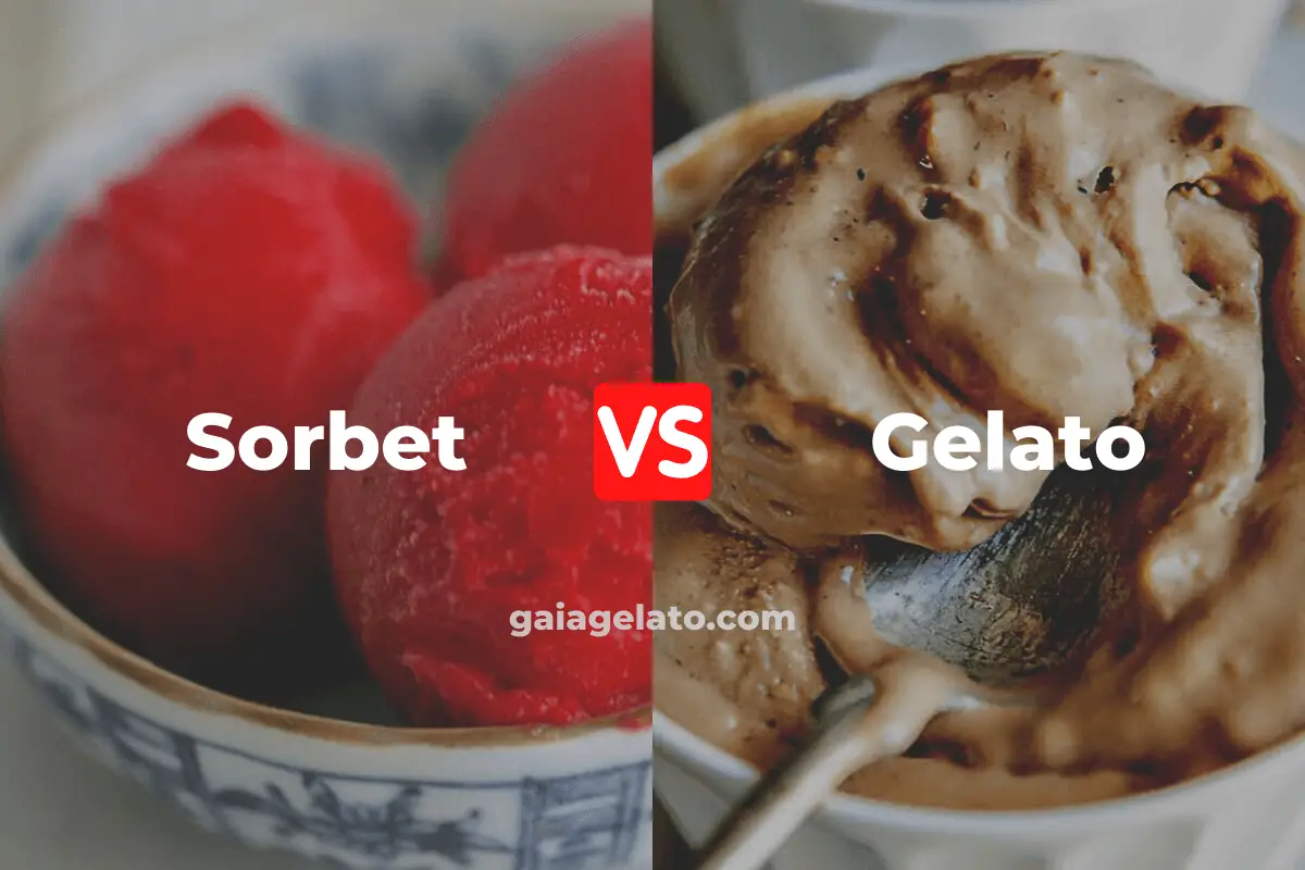 Gelato vs Sorbet